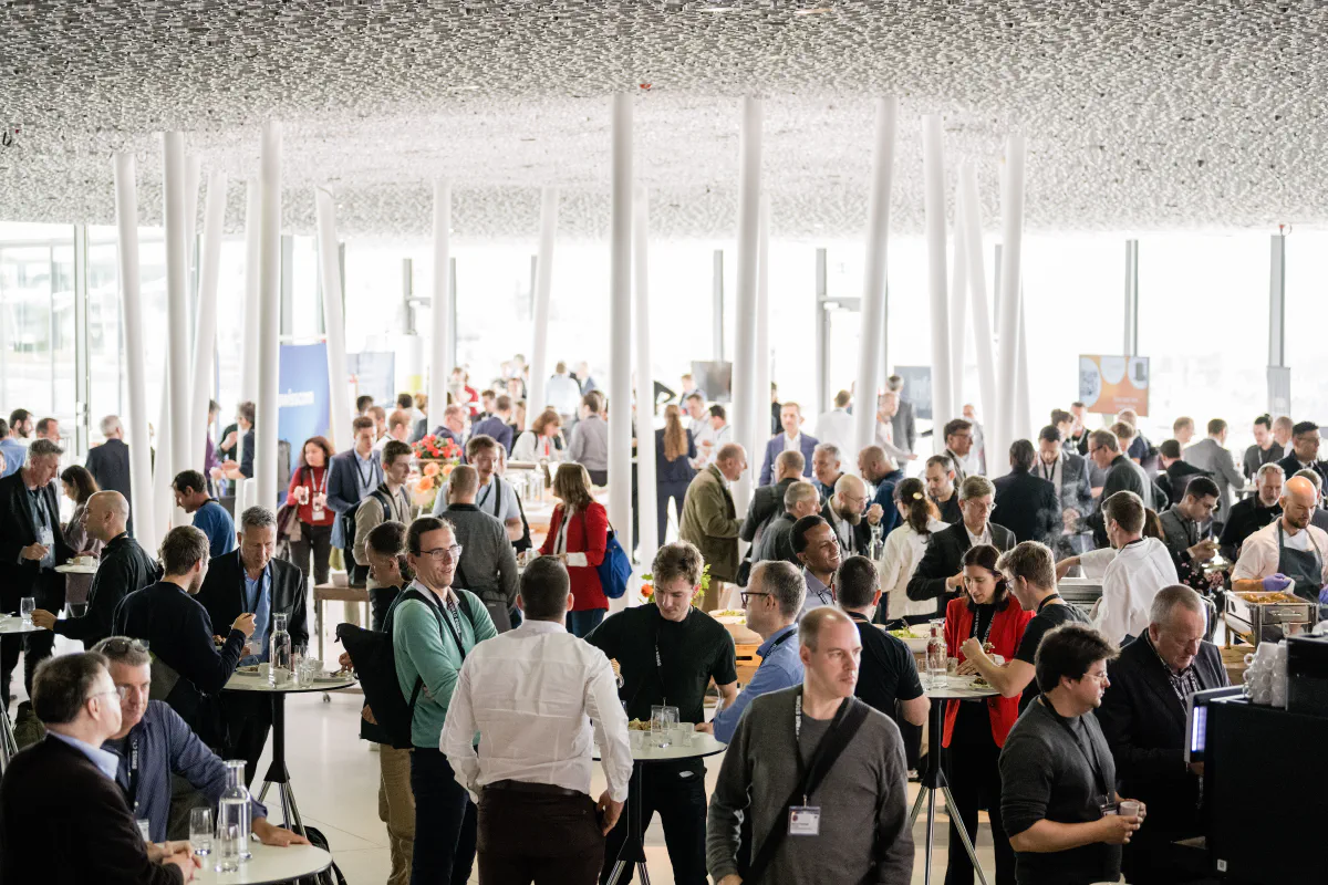 The networking area at Swiss Cyber Storm